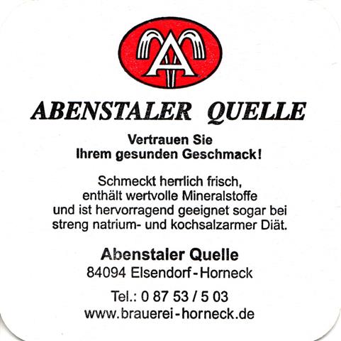 elsendorf keh-by hornecker quad 2b (185-abenstaler quelle-schwarzrot)